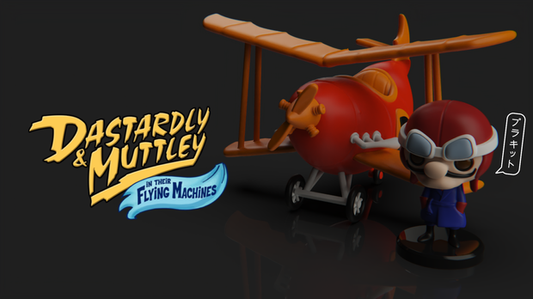 DASTARDLY & MUTTLEY IN THEIR FLYING MACHINES - DASTARDLY