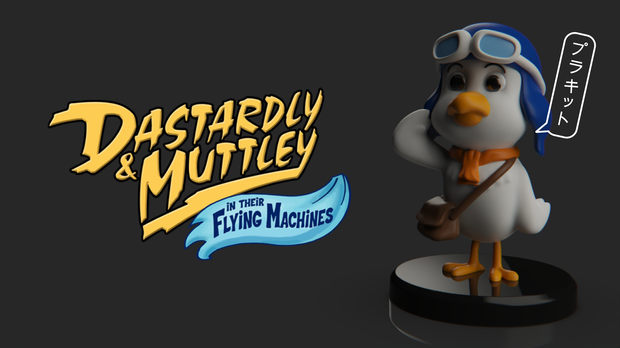 DASTARDLY & MUTTLEY IN THEIR FLYING MACHINES - YANKEE DOODLE PIGEON