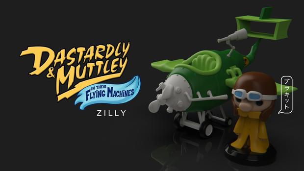 DASTARDLY & MUTTLEY IN THEIR FLYING MACHINES - ZILLY