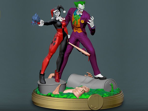 Harley and Joker