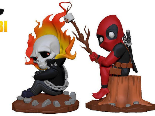 Ghost Rider and Deapool