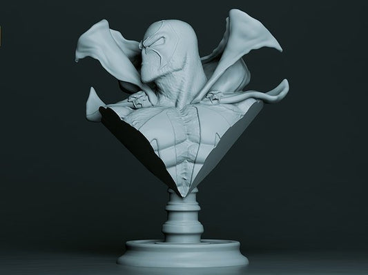 Spawn Bust for 3D Printing STL