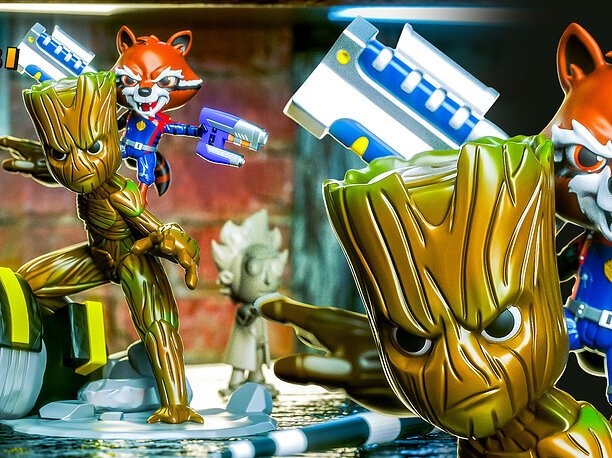 Groot And Rocket