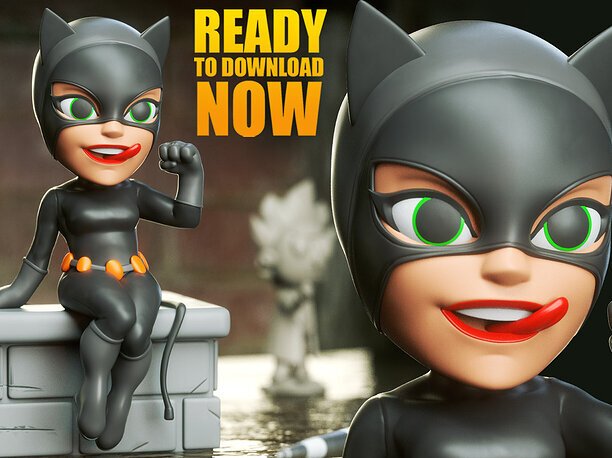 Catwoman Chibi