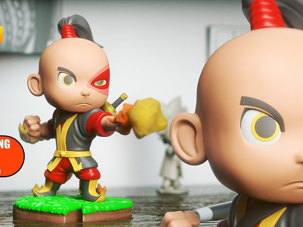 Zuko Chibi  3DXM