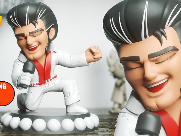 Elvis Chibi 3DXM