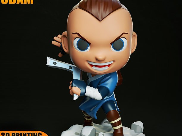 Sokka Chibi  3DXM