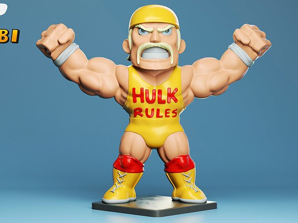 Hulk Hogan Chibi