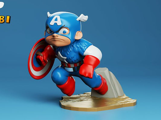 Captain America Chibi