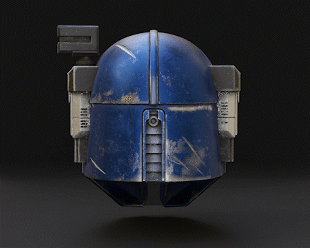 Heavy Mandalorian Helmet