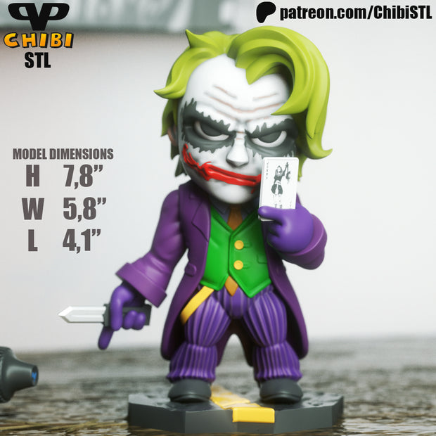 Joker Heath Ledger Chibi