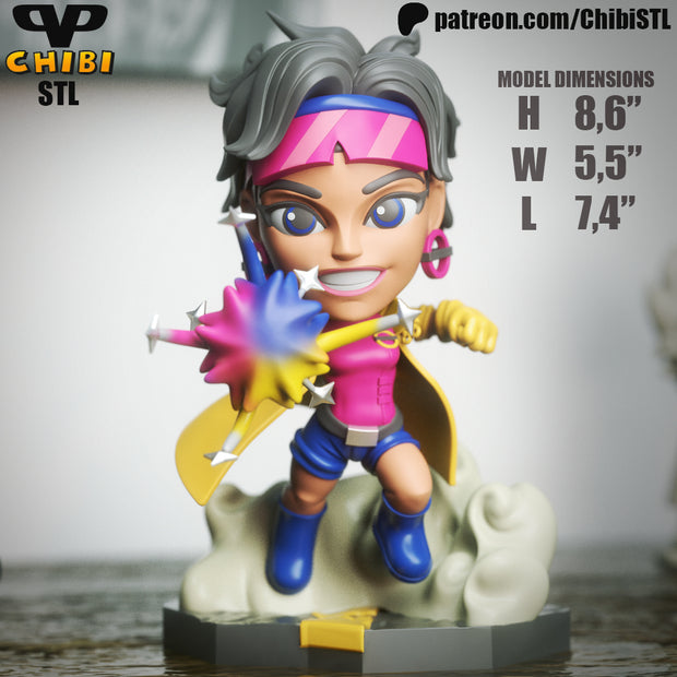 Jubilee Chibi 3DXM