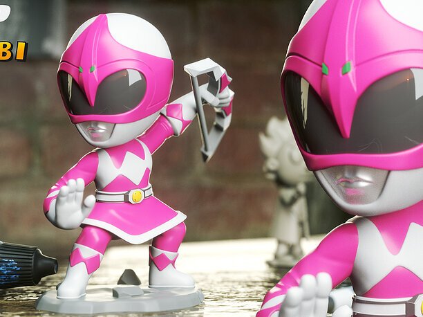 Pink Ranger Chibi