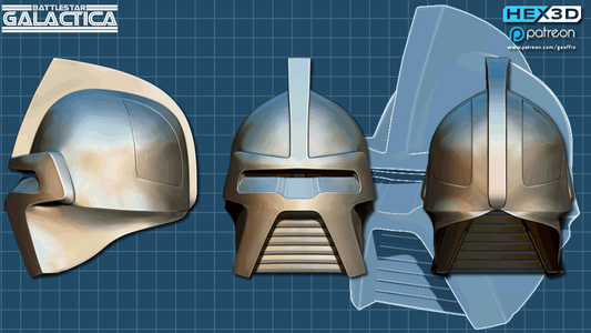 Battlestar Galactica Original Cylon Helmet