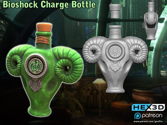 BioShock Charge Bottle Prop