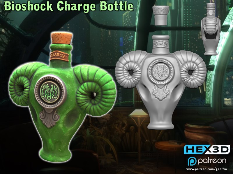 BioShock Charge Bottle 