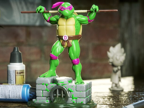 Donatello TMNT  3DXM