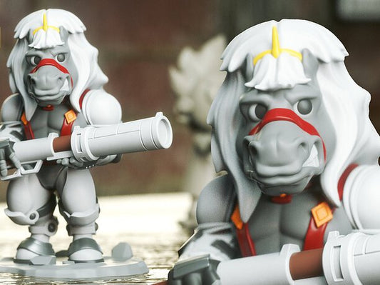 Bravestarr Thirty-Thirty Chibi