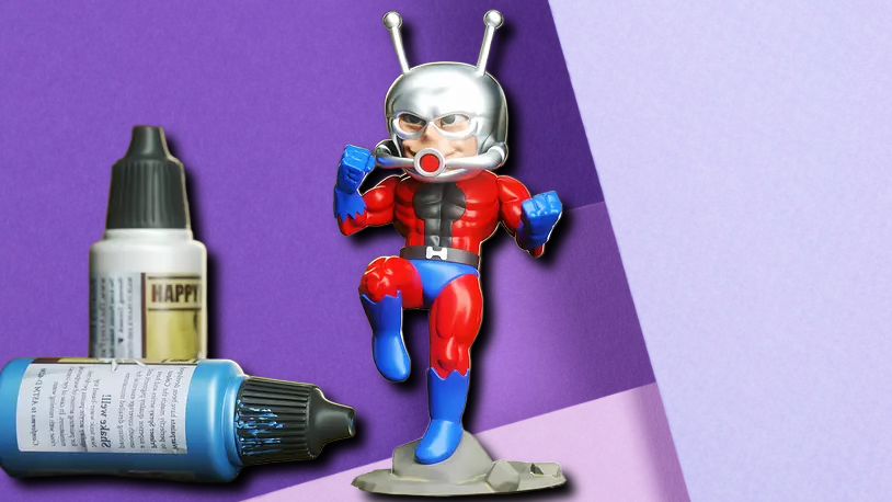 Ant-Man Chibi Style 3D Printed Miniature Collectible Figure