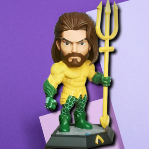 Aquaman Chibi-Style Collectible Statue – Premium DC Comics Desk Figurine