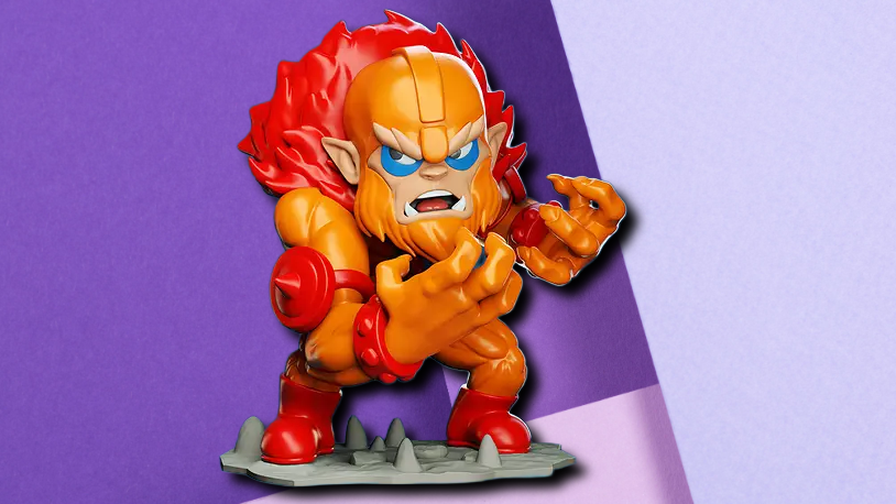Beast Man Masters of the Universe 3D Printed Desk Figure | MOTU Collectible Statue