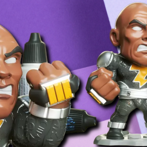 Black Adam Chibi 3D Printable STL Model - Detailed Superhero Collectible Figure