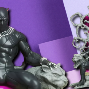 Black Panther King of Wakanda Throne Premium Collectible Statue