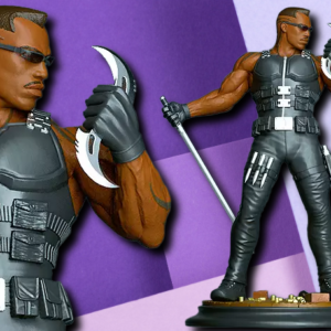 Blade Marvel Cinematic Action Statue: High-Detail 3D Printed Collector Figure