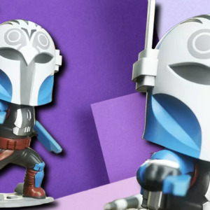 Bo-Katan Kryze Mandalorian Chibi Figurine - 3D Printed Star Wars Desk Collectible