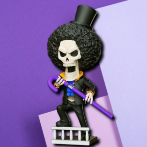One Piece Brook Soul King Collectible Figurine - High-Quality Anime Desk Display