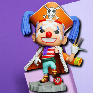 Buggy the Clown One Piece Statue - Anime Collectible Figurine
