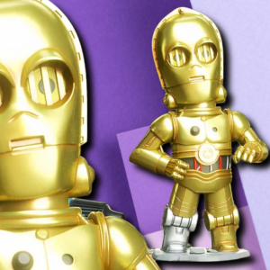 C-3PO Chibi Style 3D Printable Model - Star Wars Desk Collectible