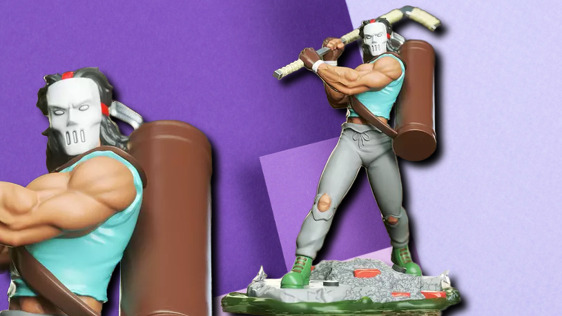 Casey Jones Vigilante Action Figure - Premium 3D Printed Statue