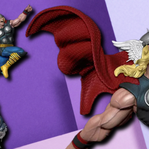 Thor The Mighty God of Thunder 3D Printed Statue & Gaming Miniature