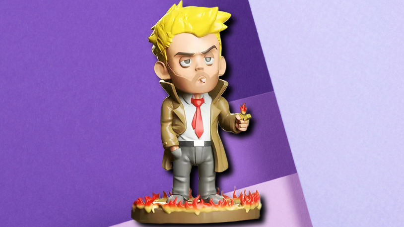 John Constantine Chibi Desk Statue - Occult Detective Fan Collectible