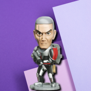 Star Wars The Bad Batch Crosshair Chibi Collectible Figurine