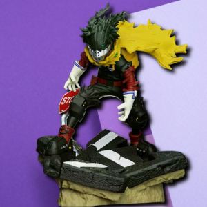 My Hero Academia Deku Vigilante 3D Printed Statue – High-Detail Anime Collector Figure