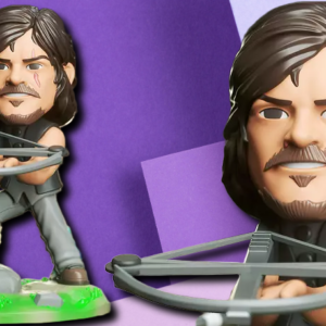 The Walking Dead Daryl Dixon Collectible Figurine - Premium Desk Showpiece & Gaming Miniature