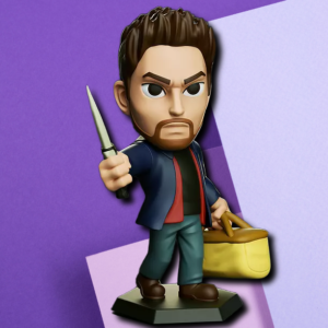 Stylized Survivalist Action Figure - Premium 3D Printed Collectible