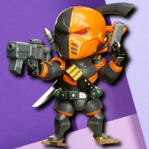 Deathstroke Chibi Style 3D Printed Miniature - Premium Collectible Figurine