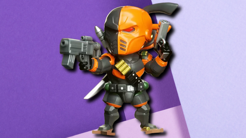 Deathstroke Chibi Style 3D Printed Miniature - Premium Collectible Figurine