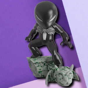 Chibi Black Suit Spider-Man Symbiote Collectible Figure