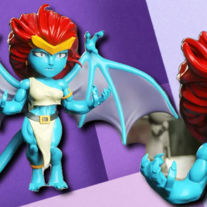 Chibi Winged Demoness Fantasy Figure | Premium 3D Printed Desk Decor & Gaming Miniature