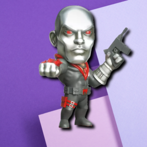 Destro G.I. Joe Chibi Style 3D Printed Collectible Figurine