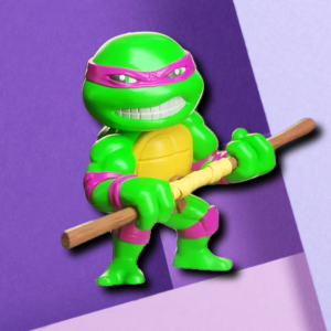 Chibi Donatello Ninja Turtle 3D Printed Figurine - Collectible Desk Accessory
