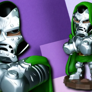 Dr. Doom Chibi Collectible Figure - Premium Marvel Desk Display Model