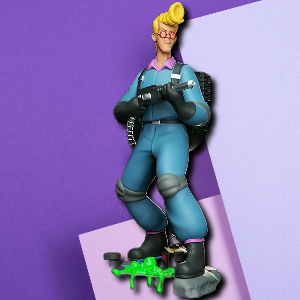 Egon Spengler Ghostbusters Action Figure: Premium 3D Printed Statue & Desktop Collectible