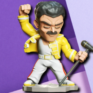 Freddie Mercury Chibi Style 3D Printed Statue | Queen Rock Legend Collectible Figurine
