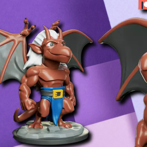 Gargoyle Fantasy Character 3D Printed Miniature | Mythical Desktop Decor