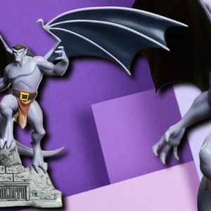 Goliath Gargoyles 3D Printed Statue | Custom Collectible Desk Figure